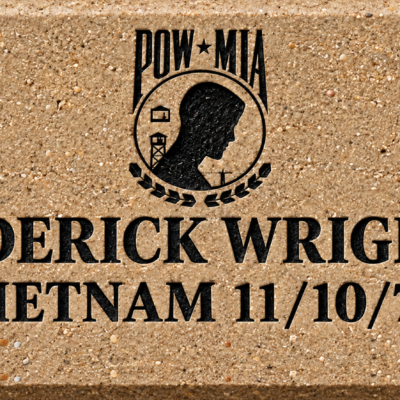 4x8 Brick 2 Lines Of Text And Clipart Sample