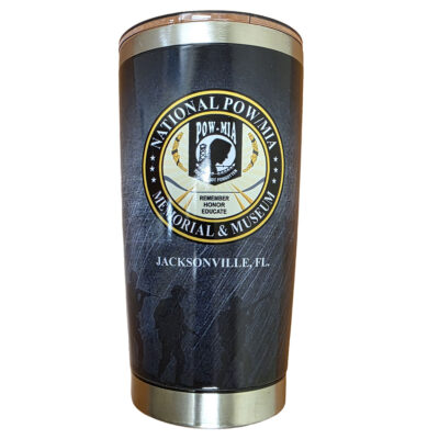 National Pow Mia Memorial Museum Drink Tumbler Front