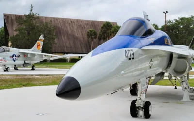 Restored Navy jet signals next step at Jacksonville’s POW/MIA Museum