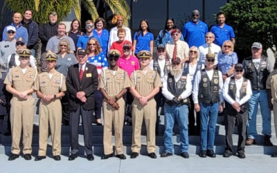 Raising of the POW/MIA flag at the Supervisor of Elections