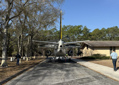 Moving The S3 Viking To The Ceciel Field Legacy Plaza And Memorial 08