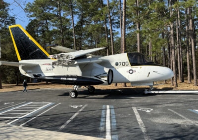 Moving The S3 Viking To The Ceciel Field Legacy Plaza And Memorial 09