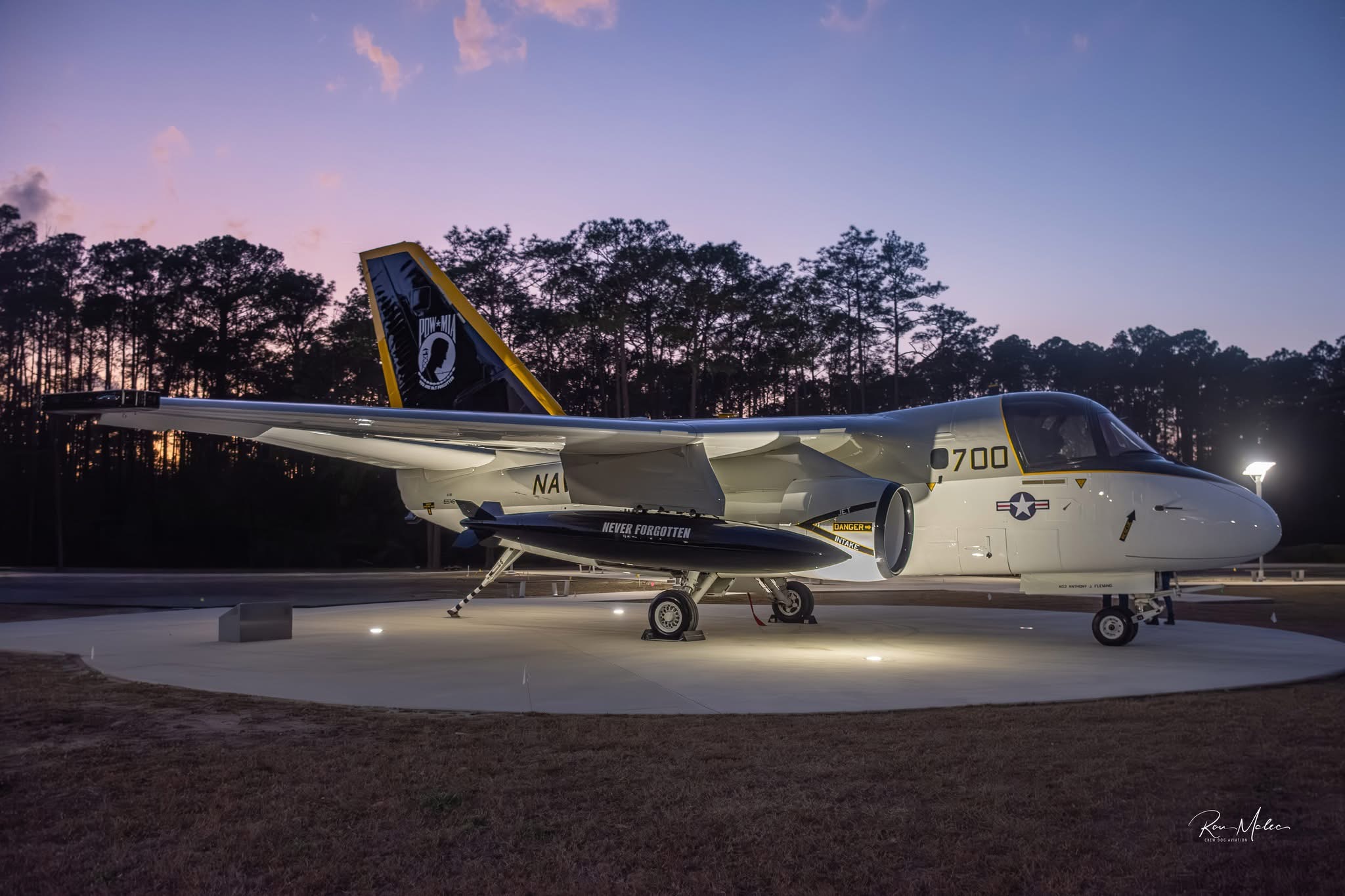 S3 Viking Dedication at the Cecil Field Legacy Plaza and Memorial Photo By Ron Malec