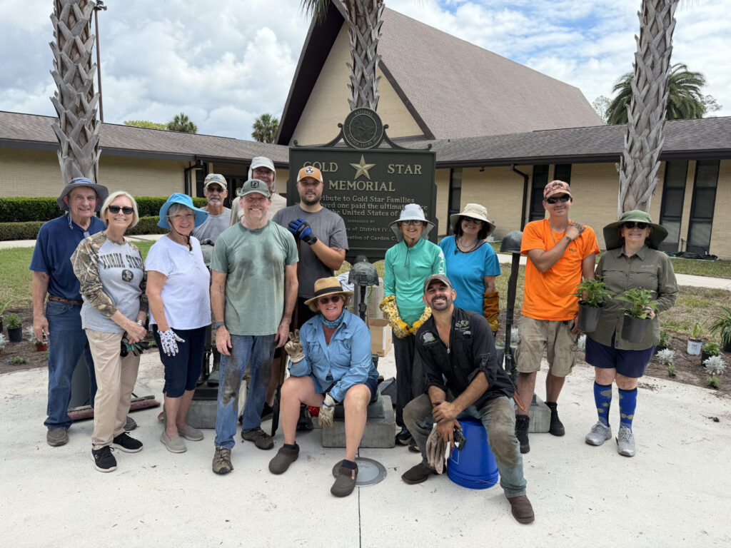 Gold Star Memorial Restoration 1