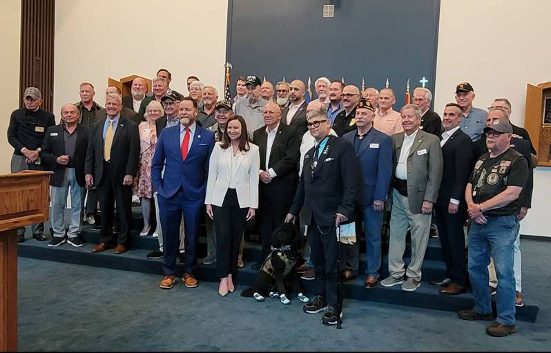 Senator Ashley Moody And Representative Aaron Bean Join Veterans At The National Pow Mia Memorial Museum In Jacksonville Fla