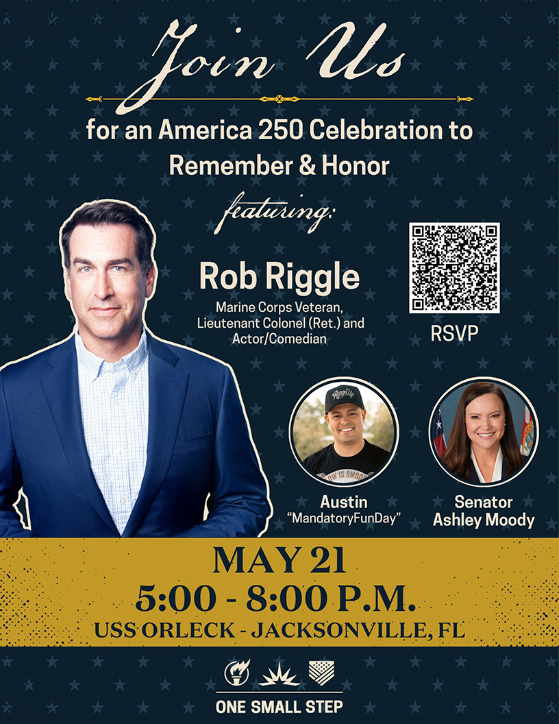 Rob Riggle Remember And Honor 2026 At The Uss Orleck