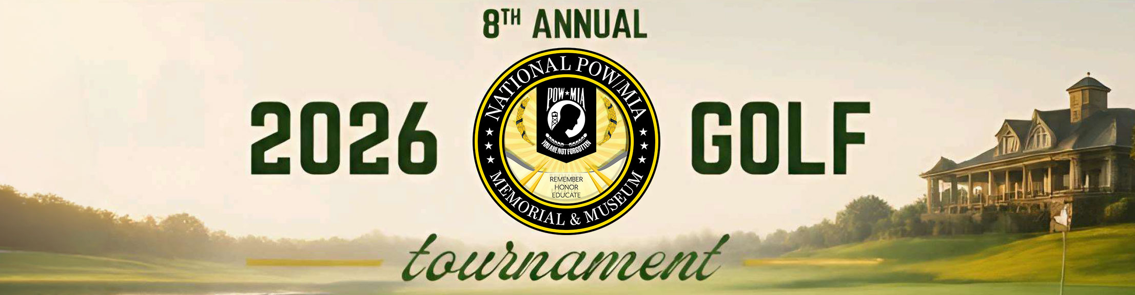 National Pow Mia Memorial And Museum 8th Annual Golf Tournament 2026